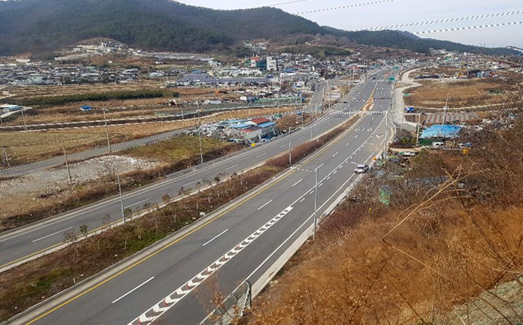 나진~소라간 국가지원지방도 확포장공사