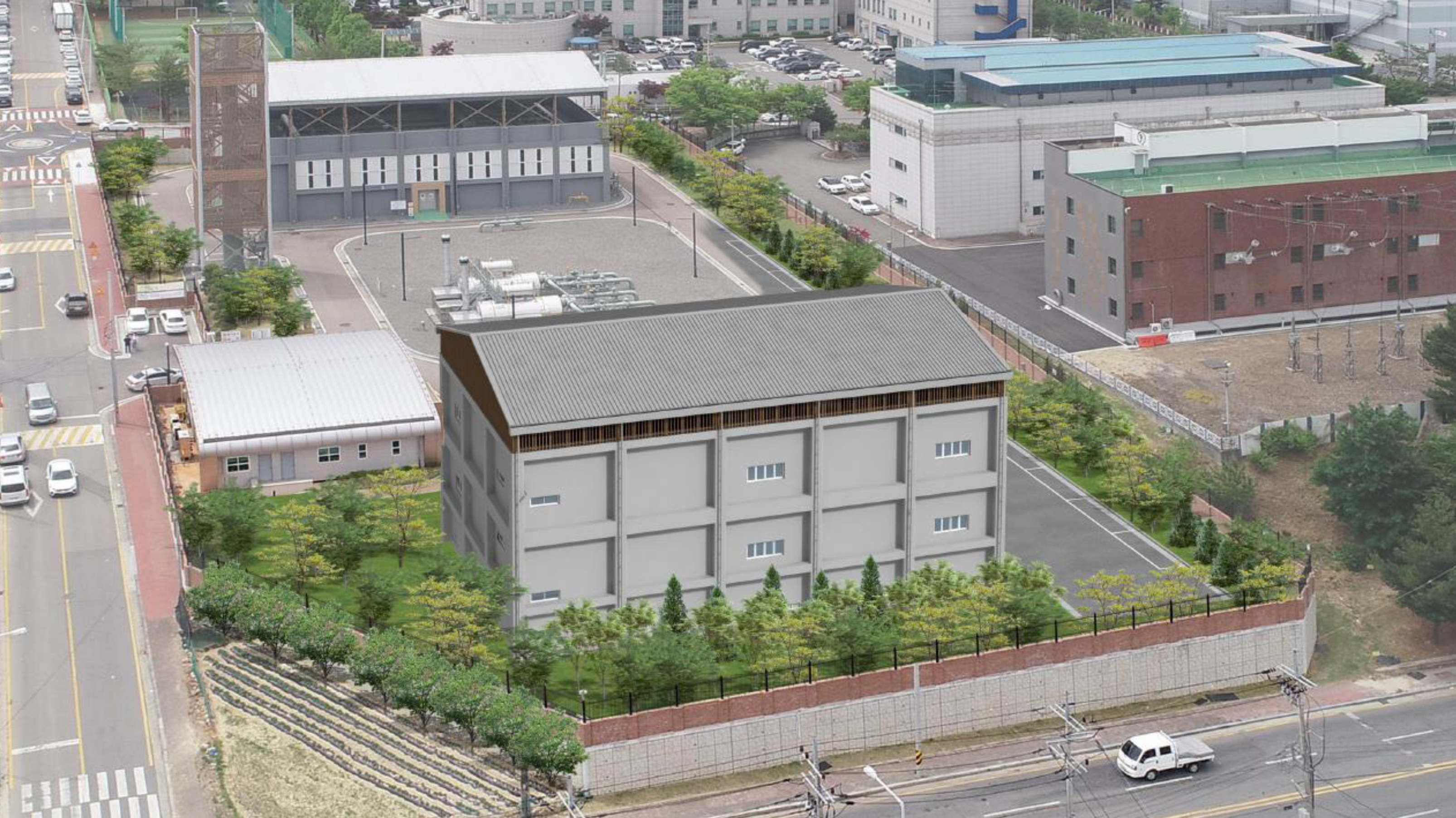 청주~사리 천연가스 공급시설 건설공사